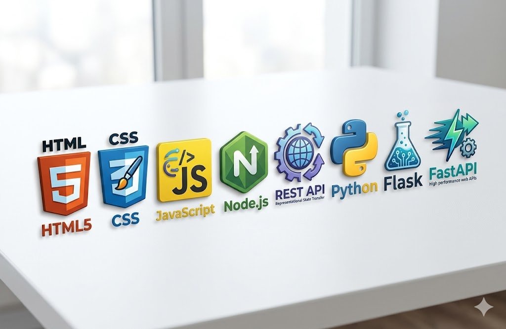 preview de tecnologias web